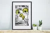 MuchoWow® MuchoWow® Gerahmtes Poster Blumen - Schwarz - Produktbild-Vorschau 4