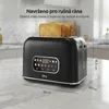 Toustovač Olvy, dotykový displej s časovačem, 7 stupňů Náhled obrázku produktu 3