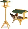 Relaxdays Vogelhaus mit Ständer, stehendes Vogelhäuschen Produktbild-Vorschau 1