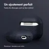 Étui Accezz Echt Leren pour les Apple AirPods 4 - Bleu Voir les images du produit 4