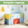 COSTWAY 4 blocs de construction en mousse, blocs souples Voir les images du produit 7