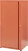 A tall, narrow metal cabinet with a sliding door. Voir les images du produit