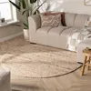 Volero - Wollteppich Rund - Feline Taupe Meliert - Ø 280 cm Produktbild-Vorschau 1