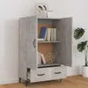 vidaXL Deska barowa beton szara 70x31x115 cm materiał Podgląd zdjęcia produktu 2