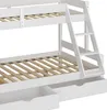 Etagenbett Vitalispa Everest Weiß 120x200 / 80x200 cm mit Produktbild-Vorschau 6