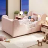 Polsterbett 90x200 cm Kinderbett Einzelbett mit Produktbild-Vorschau 2
