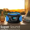 Cyberlux Tragbarer CD-Player Kinder Radio CD-Radio Produktbild-Vorschau 6