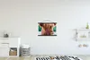 MuchoWow® Textilposter Schottischer Highlander - Braun - Produktbild-Vorschau 2