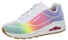 Skechers Damen Schnürschuhe Sportlich Gummisohle weiß Produktbild-Vorschau 13