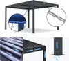 Bioklimatische Pergola mit Led "Windsor Premium" aus Produktbild-Vorschau 3