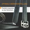 Steigbügelriemen aus Leder in schwarz, passend für Produktbild-Vorschau 4