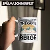 Trendation - Berge Tasse Geschenk Therapie Lustig Spruch Produktbild-Vorschau 4