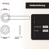 DOMINO Türgriff Drückergarnitur WC - Badezimmer Set | Produktbild-Vorschau 4