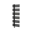 Schulte Badheizkörper IGNIS, 140x50 cm, Schwarz, Anschluss Produktbild-Vorschau 1