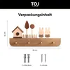 TOJ Living Kinderkastje voor aan de muur, hout, 30 cm – Productafbeelding-voorbeeld 4
