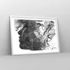 Gerahmtes Poster - Weißer Rahmen - Frau Linie Kunst. - Produktbild-Vorschau 8