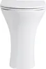sanicomfort Stand-WC REKIA, erhöht 47 cm, Flachspüler, Produktbild-Vorschau 1
