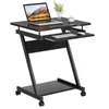 Iropro bureau table d'ordinateur noir table PC avec Voir les images du produit 10