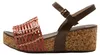 Neosens Keilsandalen Damen S3220 BRAIDED BROWN-CORAL / Produktbild-Vorschau 1