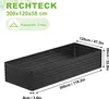 UISEBRT Bac à plantes surélevé en métal 300x120x58cm - Voir les images du produit 2