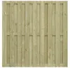 Bretterzaun Pinus DIY-Bausatz Kiefer KDI grün Produktbild-Vorschau 1