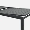sweeek - Ausziehbarer Gartentisch 200/320cm + 10 Sessel - Produktbild-Vorschau 3