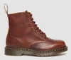 A single brown leather boot is shown against a white background. Produktbild-Vorschau