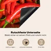 KitchenYeah© Herdabdeckplatte Ein Haufen roter Chilischoten Produktbild-Vorschau 5