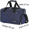 Sporttasche mit Schuhfach, Fitnesstasche, Reisetasche, Produktbild-Vorschau 2