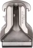 A close-up, top-down view of a silver camera belt clip. Podgląd zdjęcia produktu