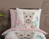 Good Morning Kinderbettbezug "Blumen mit Leopard" - Produktbild-Vorschau 3