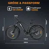 26 * 4,0 palce Fatbike, městské kolo 250W 70Nm elektrické Náhled obrázku produktu 6