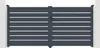 Doppelflügeltor aus Aluminium 3m VOGEL H.160cm grau Produktbild-Vorschau 3