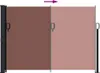 vidaXL Seitenmarkise Ausziehbar Braun 140x600 cm Produktbild-Vorschau 5