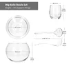 8tlg Bolle Bowle Set Glas-Schale 3,3L Bowlegläser 350ml Produktbild-Vorschau 6