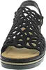Rieker Damen Sandalette Schwarz Voir les images du produit 22