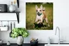 MuchoWow® Poster Ein lächelnder Chihuahua hüpft durch das Produktbild-Vorschau 3