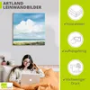 ARTland Leinwandbild Landschaft II Größe: 40x40 cm Produktbild-Vorschau 3