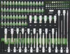 6 x Werkstattwageneinlagen 520 x 400 mm bestückt mit 254 Produktbild-Vorschau 3