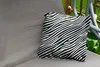 MuchoWow® Outdoor Kissen - Tiermuster - Zebra - Schwarz - Produktbild-Vorschau 2