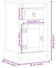 vidaXL Nachttisch Corona 35x32,5x58 cm Massivholz Kiefer Produktbild-Vorschau 8