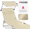 TecTake 403418, Béžová, Polyester, Ocel, 110 kg, 6,2 kg Náhled obrázku produktu 6