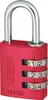 ABUS Zahlenschloss 145/40 rot (Vorhängeschloss) Produktbild-Vorschau 3