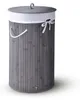 Bambusový koš na prádlo Juskys Curly-Round - objem 55 litrů Náhled obrázku produktu 9