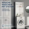 CASARIA® Waschmaschinenschrank 185x63x20cm 2 Türen Produktbild-Vorschau 7