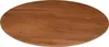 Tischplatte Schweizer Kante Akazie nussbaumfarben 80 cm Produktbild-Vorschau 2