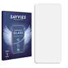 A product package and a screen protector are shown side-by-side against a white background. Produktbild-Vorschau