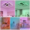 ZMH LED Plafonnier Noir Plafonnier Lampe à intensité Voir les images du produit 10