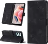 Hülle für Xiaomi Redmi Note 12 4G Prägung Flip Leder Produktbild-Vorschau 1
