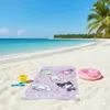 Hello Kitty Kuromi XXL Strandtuch Handtuch Badetuch 90x170 Produktbild-Vorschau 2